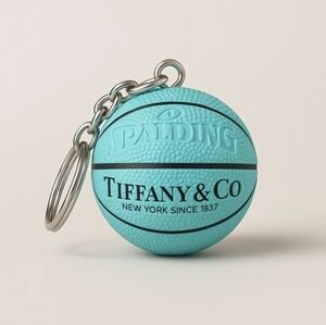 Limited Edition Tiffany Blue Basketball Keychain NWOT
